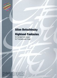 Cover Highland Fantasies for trumpet and organ