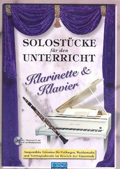 Cover Solostücke für den Unterricht (+CD) für Klarinette und Klavier