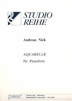 Cover Aquarelle für Klavier