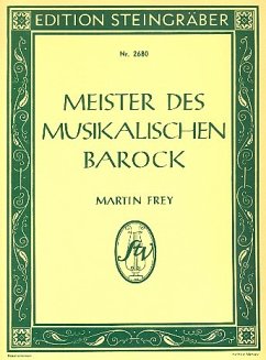 Cover Meister des musikalischen Barock für Klavier