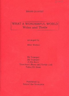 Cover What A Wonderful World for brass quintet
