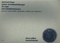Cover 7 Choralbearbeitungen für Orgel und ine Melodieinstrument