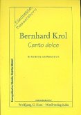 Canto dolce für Klarinette (Bassetthorn) solo
