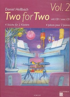Two for two vol.2 (+CD) 4 Stücke für 2 Klaviere