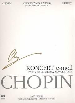 Cover National Edition vol.33 B 8a Concerto in e minor op.11 for piano and orchestra score (concert version)