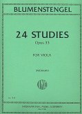 24 studies op.33 for viola solo 24 studies op.33 for viola solo