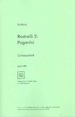 Rastrelli Nr.2 für 4 Violoncelli Partitur und Stimmen