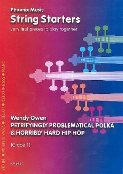 Cover Petrifyingly Problematical Polka und Horribly Hard HIp Hop für Streicher Partitur und Stimmen