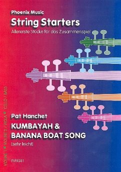 Cover Kumbayah und Banana Boat Song für Streicher Partitur und Stimmen