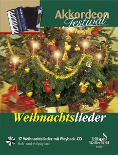 Cover Weihnachtslieder (+CD) für Akkordeon Akkordeon Festival