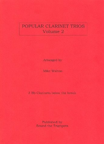 Popular Clarinet Trios Vol. 2 for 3 clarinets score and parts