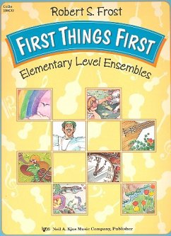Cover First Things first for string orchestra cello elementary level