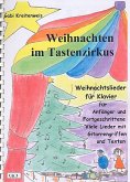 Weihnachten im Tastenzirkus für Klavier mit Texten und Akkorden