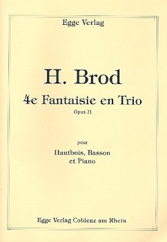 Fantasie en trio no.4 op.21 für Oboe, Fagott und Klavier Stimmen