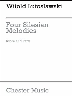 Cover 4 Silesian Melodies for 4 violins score and parts