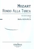 Rondo alla turca KV331 for 3 clarinets and bass clarinet score and parts Rondo alla turca KV331 for 3 clarinets and bass clarinet score and parts
