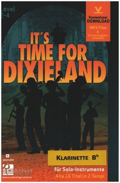 Cover It's Time for Dixieland vol.1 (+ Online Audio) für Klarinette