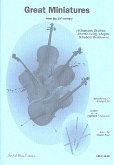 Great Miniatures from the 19th Century für 4 Violoncelli Partitur und Stimmen