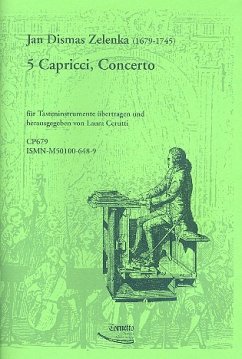 5 Capricci und 1 Concerto für Tasteninstrument