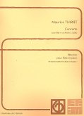 Concerto pour flűte et orchestre ŕ cordes pour flűte et piano