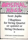 3 Ragtimes Band 2 für 4-5 Streicher (Streichorchester) Partitur und Stimmen 3 Ragtimes Band 2 für 4-5 Streicher (Streichorchester) Partitur und Stimmen