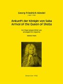 Ankunft der Königin von Saba für Orgel