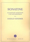 Sonatine für Sopran- und Altsaxophon Sonatine für Sopran- und Altsaxophon