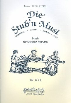 Cover Die Stub'n Musi Band 6 für Hackbrett, Zither und Gitarre Partitur und Stimmen