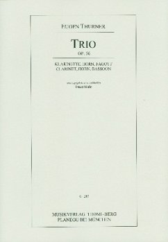 Cover Trio op.56 für Oboe, Klarinette und Fagott Stimmen