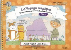 Cover Le voyage magique vol.1 - découvreur (sans portées) (+CD) pour piano