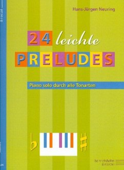 Cover 24 leichte Preludes für Klavier