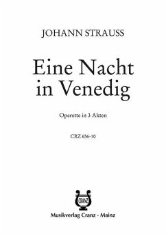 Cover Eine Nacht in Venedig Libretto