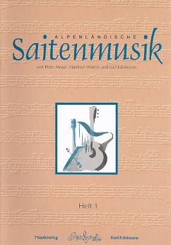 Cover Alpenländische Saitenmusik Band 1: für Hackbrett (Gitarre), Zither und Harfe Spielpartitur