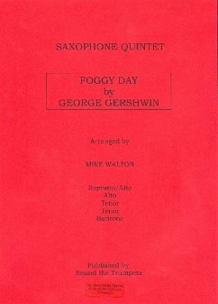 Cover Foggy day for 5 saxophones
