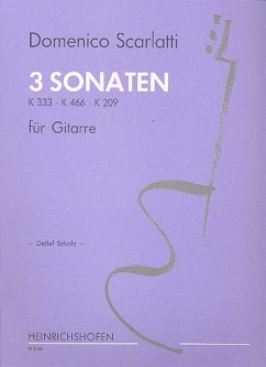 Cover 3 Sonaten für Gitarre