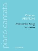 Antiche cantate d'amore per canto e pianoforte partitura