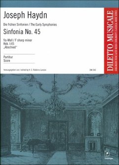 Sinfonie fis-Moll Nr.45 Hob.I:45 für Orchester Partitur