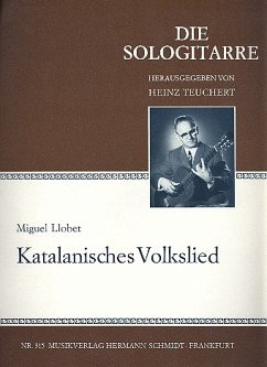 Cover Katalanisches Volkslied für Gitarre