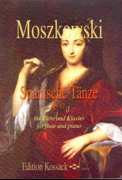 Cover Spanische Tänze op.12 für Flöte und Klavier