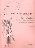 Walzer-Gesänge op.6 für hohe Singstimme und Klavier (1898) Walzer-Gesänge op.6 für hohe Singstimme und Klavier (1898)