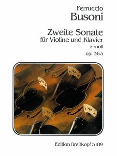 Cover Sonate e-Moll Nr.2 op.36a für Violine und Klavier