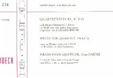 Quartettstücke nach den Duetten für 2 Hörner Band 2 für 4 Blockflöten Partitur Quartettstücke nach den Duetten für 2 Hörner Band 2 für 4 Blockflöten Partitur