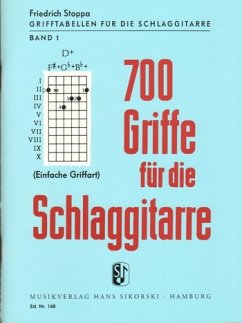 Cover 700 Griffe für die Schlaggitarre