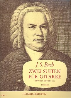 Cover 2 Suiten BWV1007 und BWV995 für Gitarre