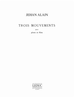 Cover 3 mouvements pour flűte et piano
