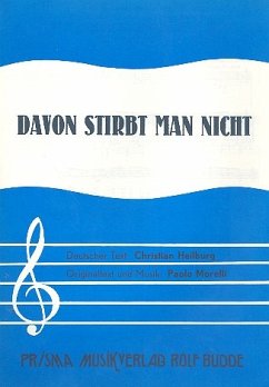 Cover Davon stirbt man nicht für klavier (antiquarisch)