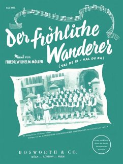 Cover Der fröhliche Wanderer für Klavier Mein Vater war ein Wandersmann