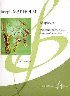 Cover Rhapsodie pour saxophone alto et piano