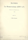 La Resurrezione HWV47 for soli, mixed chorus and orchestra score (B4)