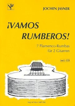 Cover Vamos Rumberos (+CD) 7 Flamenco Rumbas für 2 Gitarren